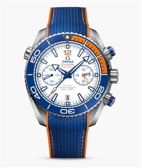 omega seamaster blue orange